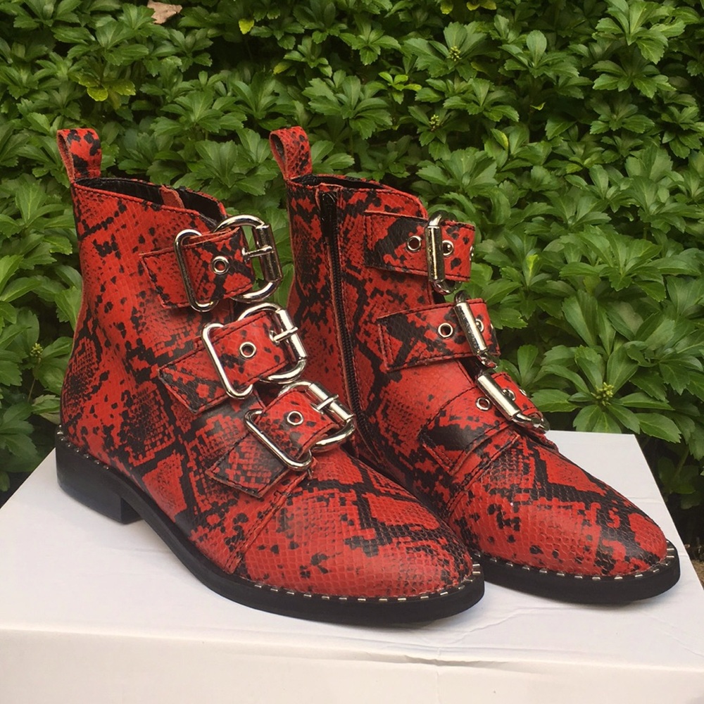 Steve Madden Recharge Python Boots - image 1